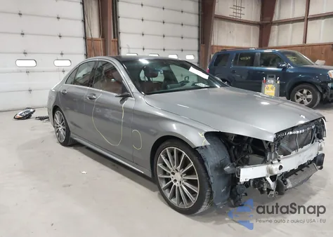 2015 Mercedes-Benz C 300 Luxury/Sport from USA, damaged, VIN 55SWF4JB0FU068422